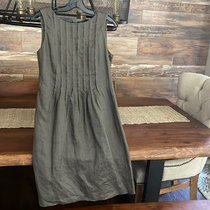 Olive green dress